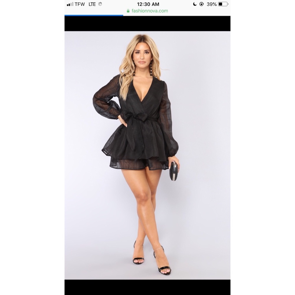 Fashion nova romper